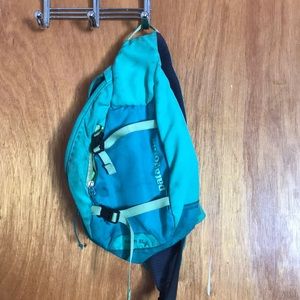 Patagonia hiking satchel - well-worn!